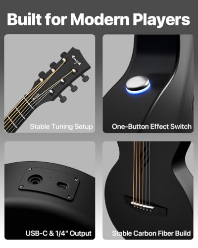 Smart SP1 pickup controls on Enya acoustic guitar
