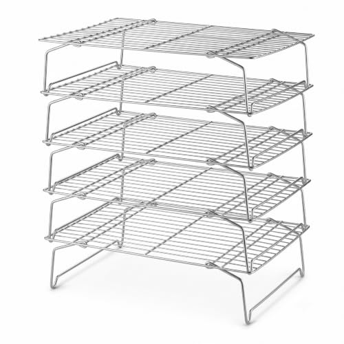LIANYU 5-tier cooling rack stacked
