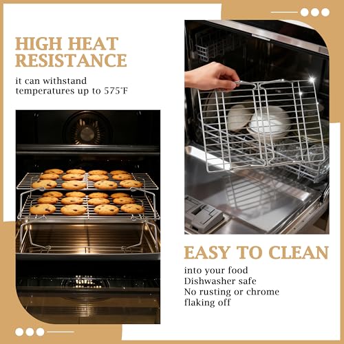 Anti-slip feet on cooling rack