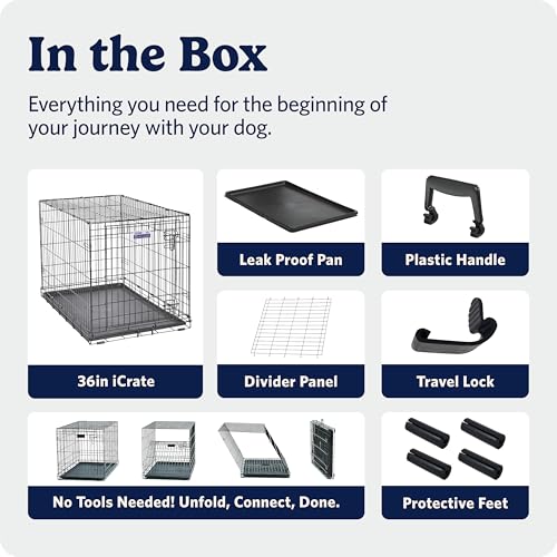 MidWest iCrate rubber feet floor protection