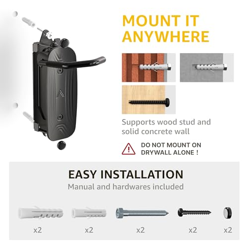 Installation hardware included with monTEK mount