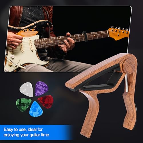 Side view of Ortarco spring-loaded capo