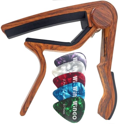 WINGO Rosewood Guitar Capo main view