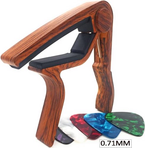 Close up of WINGO jx-09 capo mechanism