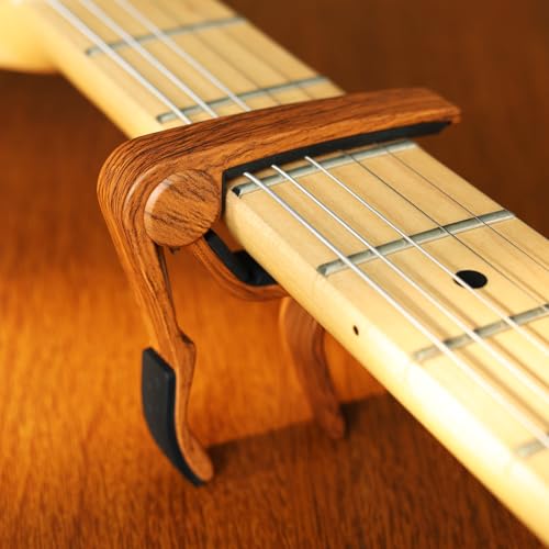 Included celluloid picks with WINGO capo