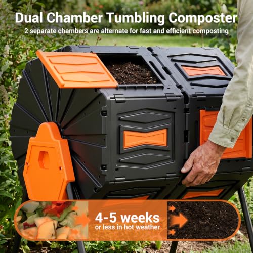 Easy access composting loading door