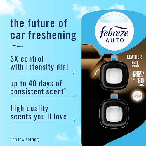 Febreze AUTO air freshener packaging details