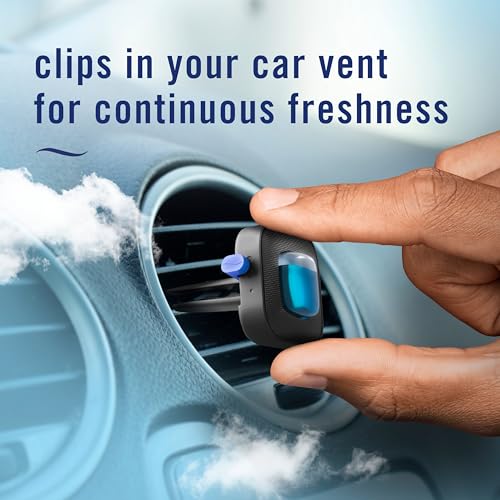 Two Febreze Leather air freshener units
