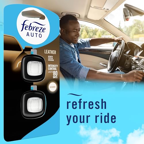 Back view of Febreze vent clip instructions