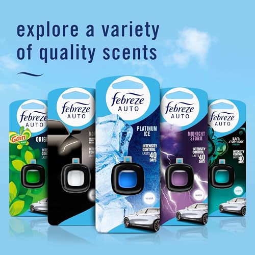 Fresh leather scent Febreze car accessory