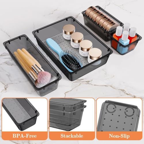 Four sizes of SpaceHacks organizer trays