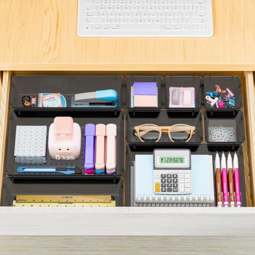 Top view of SpaceHacks 25-piece organizer kit