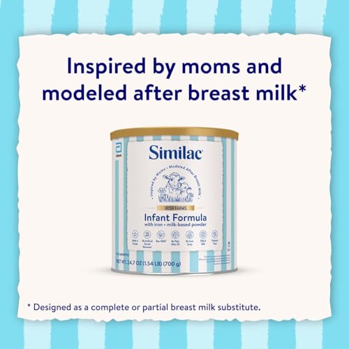 Preparation instructions for Similac Irish Farms