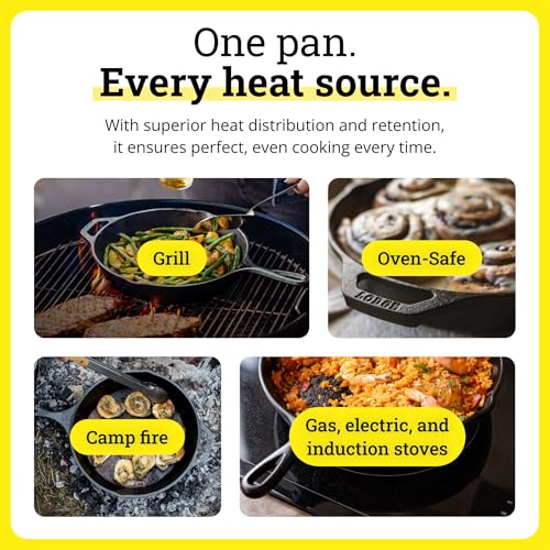 Lodge 8-inch cast iron skillet oven ready