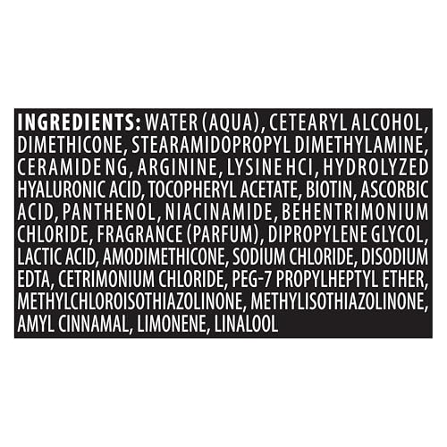 Close up of TRESemmé branding on bottle