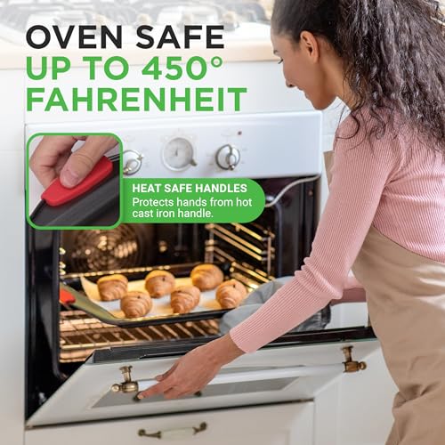 Small medium and large NutriChef pan sizes