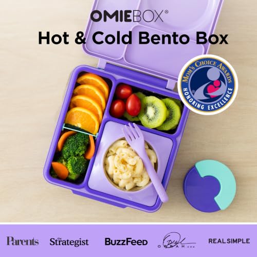OmieBox with food jar and compartments