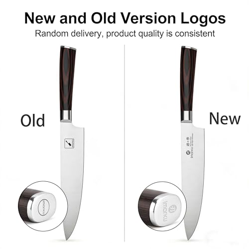 Ergonomic Pakka wood handle detail