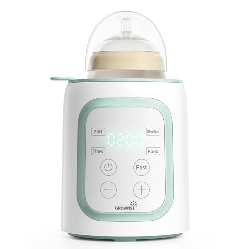 Grownsy 8-in-1 OG Fast Bottle Warmer in green