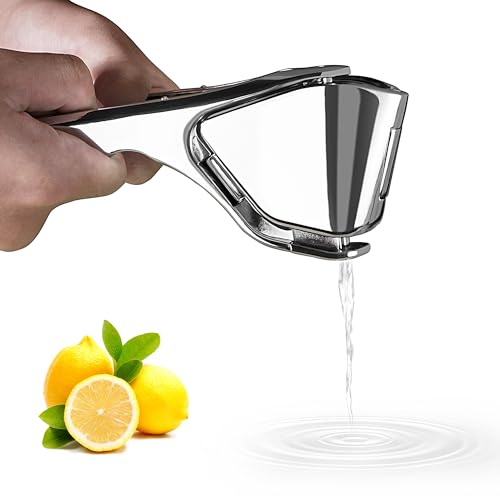 Bagrox stainless steel lemon squeezer profile view