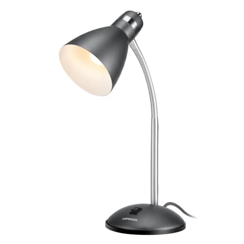 LEPOWER Metal Desk Lamp Sandy Black