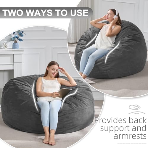 Side pocket detail on Hobestluk bean bag