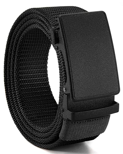 CHAOREN 1.5 inch nylon ratchet belt in matte black
