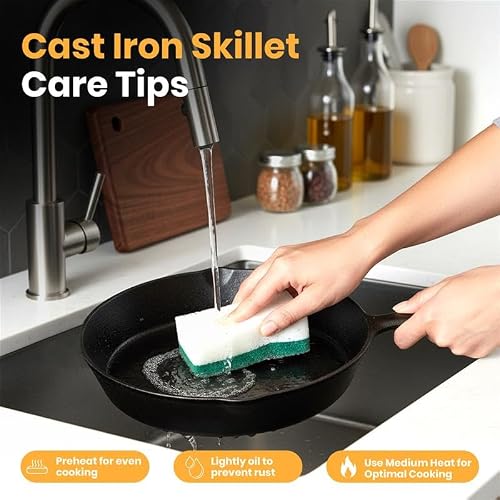 Ergonomic skillet handle view