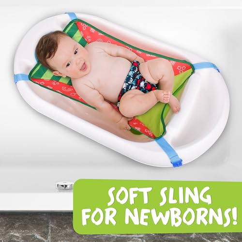 Drain plug detail on CoComelon baby bath tub