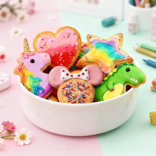 Heart and star shaped kitchen cutters
