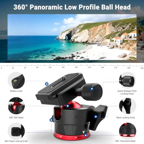 Smartphone mounted on NEEWER Basics tripod