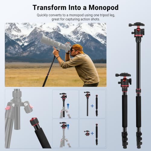 NEEWER tripod legs with non slip rubber feet