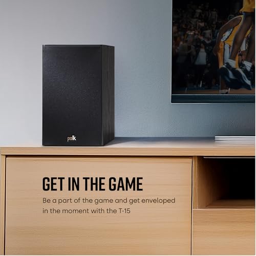 Polk Audio T15 bookshelf placement