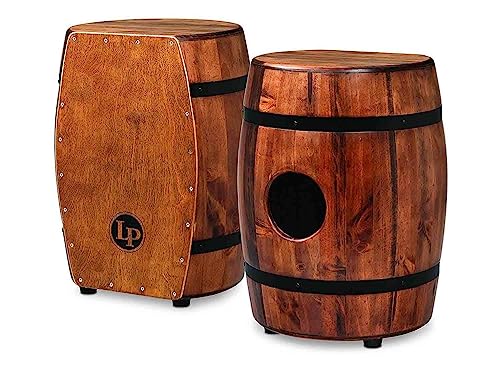 Natural finish Latin Percussion Whiskey Barrel Cajon side profile