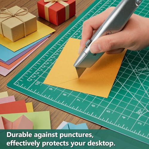 Green and blue hobby cutting board