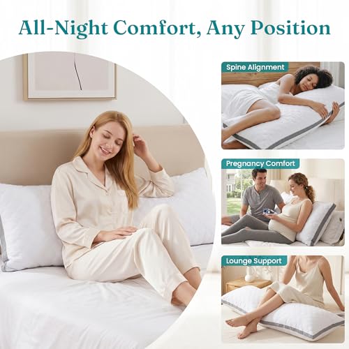 Pregnancy support pillow positioning