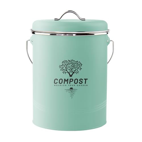 Holismo mint compost bin front view