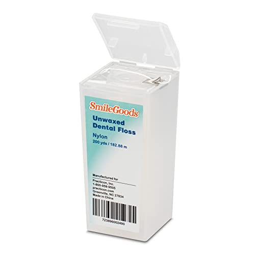 Shred resistant nylon floss texture