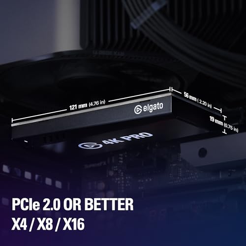 Side profile of Elgato 4K Pro