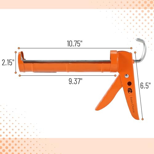 Orange Bates Choice caulking gun handle detail