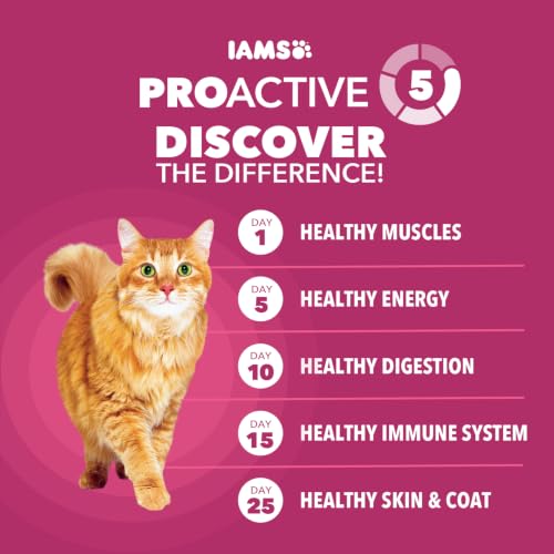 Nutritional information on IAMS bag