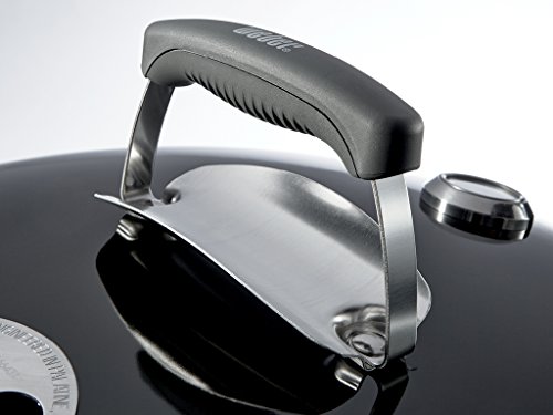 Gourmet BBQ System hinged cooking grate detail