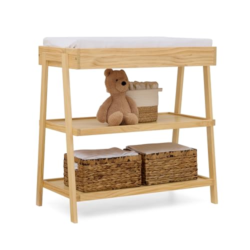 Delta Children Scout Changing Table Natural front view