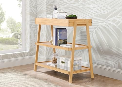 Close up of non-toxic Natural finish on changing table