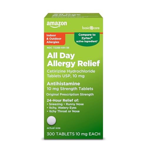 Basic Care All Day Allergy bottle front view