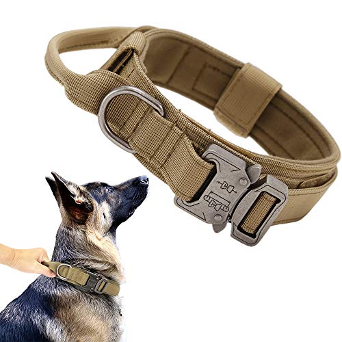Xqpetlihai Tactical Dog Collar side view