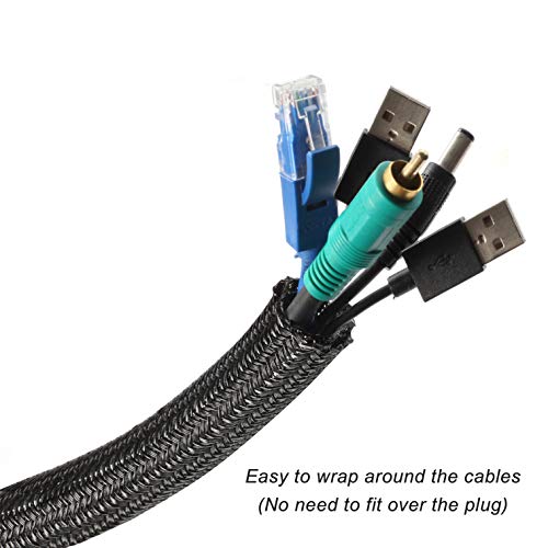 Close up of CrocSee split design cable wrap