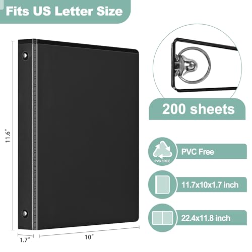 Open ring mechanism on SUIN black binder