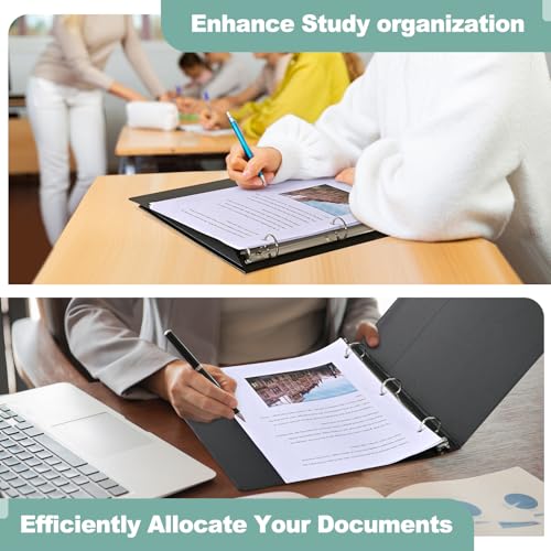 Black SUIN binder organizational usage example