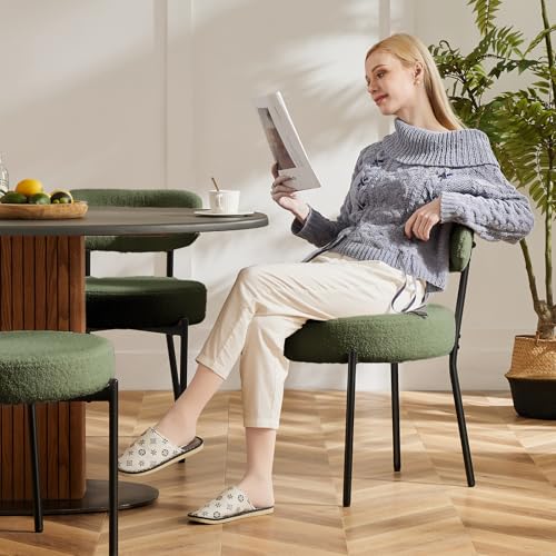Sturdy metal chair legs with foot pads